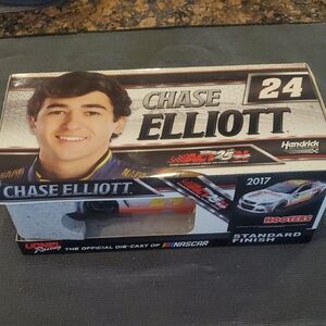 Nascar Chase Elliott Die-Cast Car with Black and White Design
